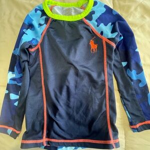 2T Polo by Ralph Lauren Rash Guard Swim Shirt